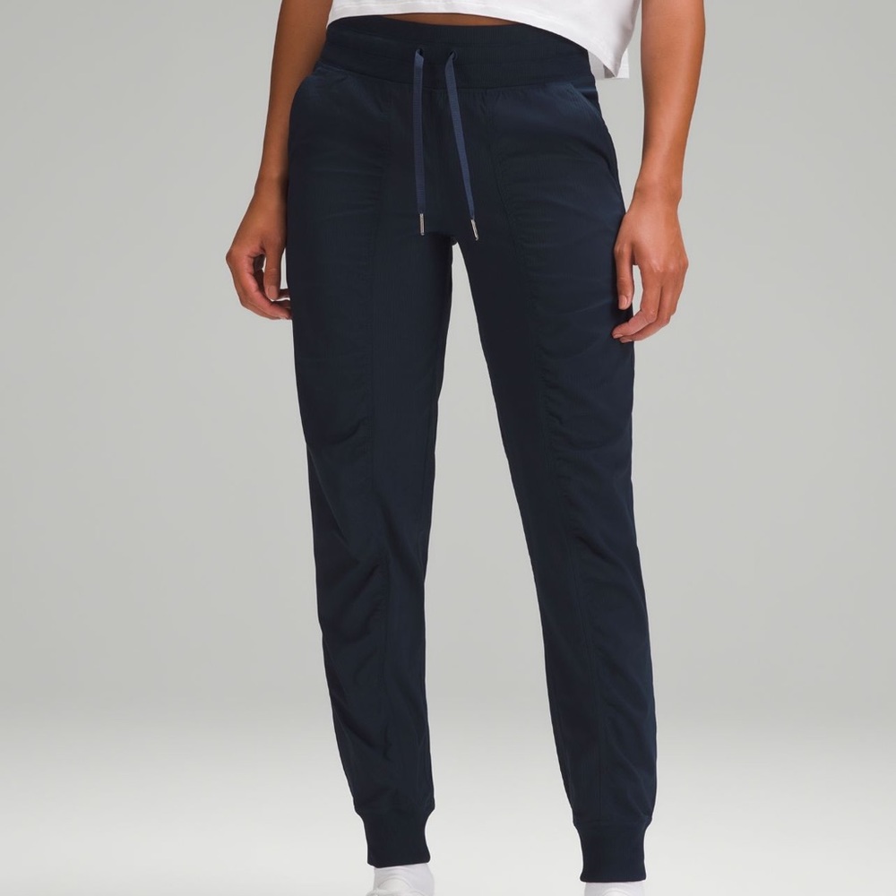 NWOT 🍋 Lululemon Mineral Blue Rulu Slim Fit High Rise Jogger Full Length Size 2
